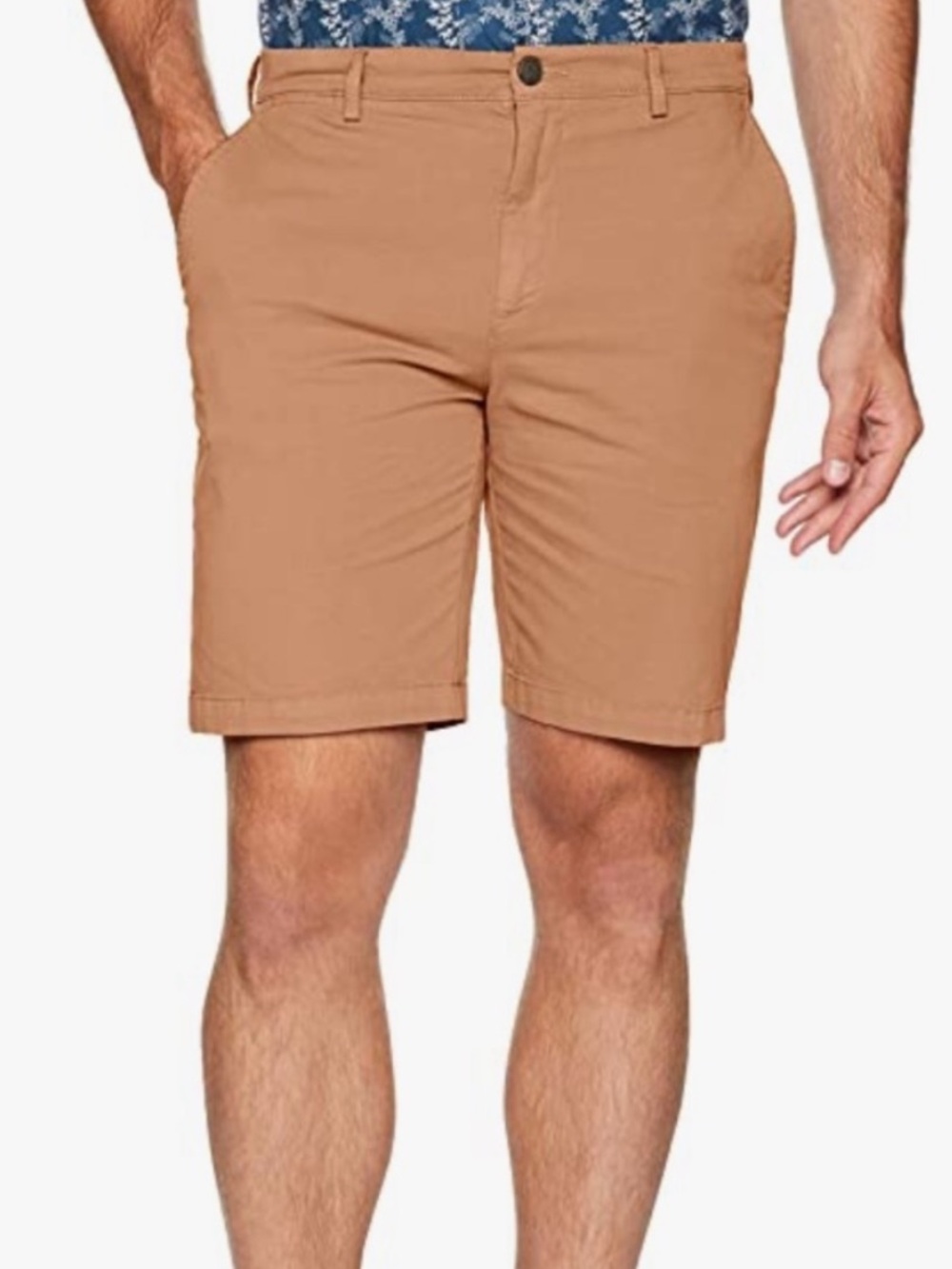 NWT Men's Slim-Fit 9" inseam Flat-Front Comfort Stretch Chino Short